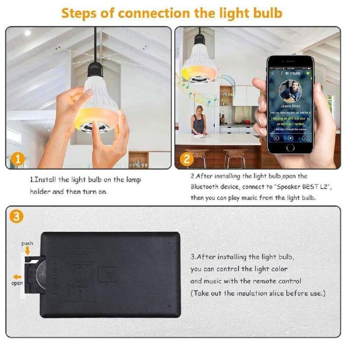 Shop LED Bulb With Bluetooth Speaker Online - Shyamkrupa Enterprise