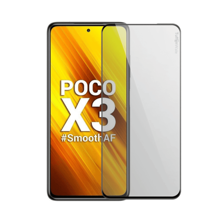 POCO X3 tempered glass