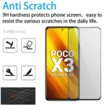 POCO X3 tempered glass for gaming