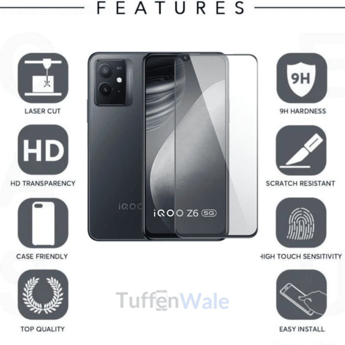 tempered glass for iQOO Z6