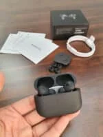 Airpods Pro High Quality Master Copy Black Colour Compatible For