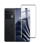Oneplus 10 Pro Tempered Glass Screen Protector With Full-Screen Coverage, Anti-Fingerprint & Scratch Resistant, And Easy Installation Kit.