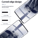 Oneplus 10 Pro Tempered Glass Screen Protector With Full-Screen Coverage, Anti-Fingerprint & Scratch Resistant, And Easy Installation Kit. - Image 3