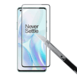 Oneplus 8 Tempered Glass Screen Protector With Full-Screen Coverage, Anti-Fingerprint & Scratch Resistant, And Easy Installation Kit. - Image 3