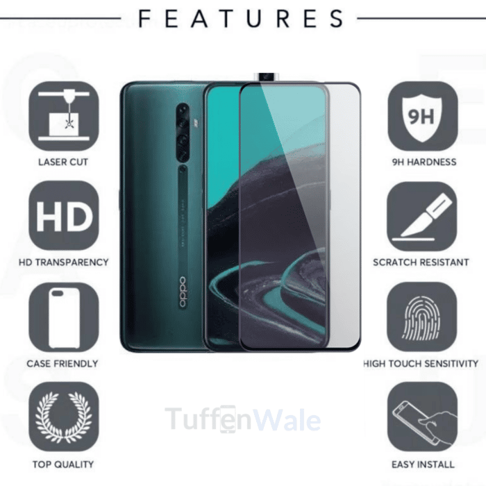 tempered glass for OPPO Reno 2F