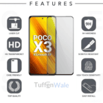 tempered glass for POCO X3