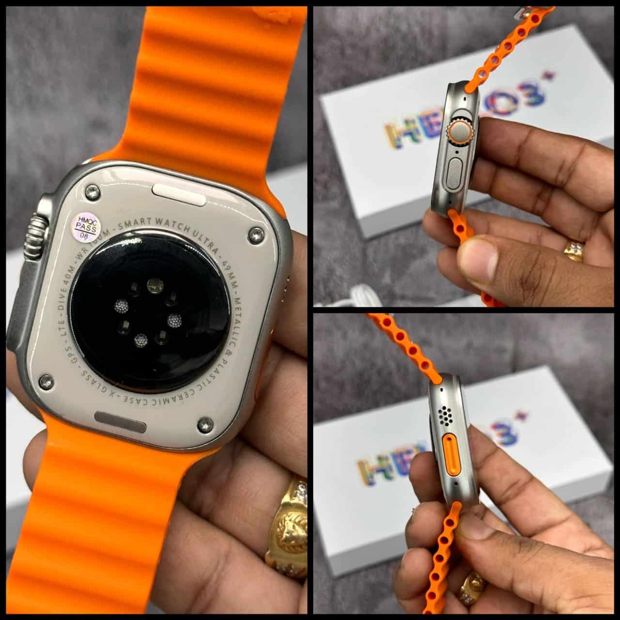 VWAR Hello Watch 3 + Plus Smart Watch Ultra 2 49mm AMOLED 4GB ROM – vwar